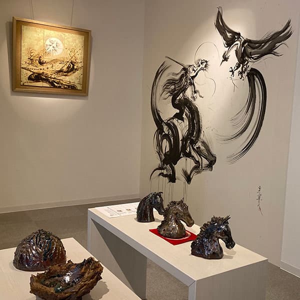 墨絵・陶墨画アーティスト 西元 祐貴